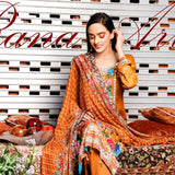 Omber Embroidered Lawn Un-Stitched 3Pcs Suit - AY-1868, Women, 3Pcs Shalwar Suit, Rana Arts, Chase Value