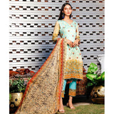 Omber Embroidered Lawn Un-Stitched 3Pcs Suit - DA-1872, Women, 3Pcs Shalwar Suit, Rana Arts, Chase Value