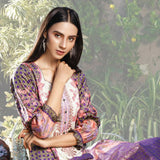 Omber Embroidered Lawn Un-Stitched 3Pcs Suit - EKR-1870, Women, 3Pcs Shalwar Suit, Rana Arts, Chase Value