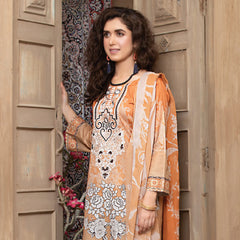Bin Hameed Premium Embroidered Lawn Un-Stitched 3Pcs Suit - EKR-3279, Women, 3Pcs Shalwar Suit, Rana Arts, Chase Value
