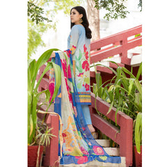 Bin Hameed Eliya Embroidered Lawn Unstitched 3 Pcs Suit - 04, Women, 3Pcs Shalwar Suit, Rana Art, Chase Value