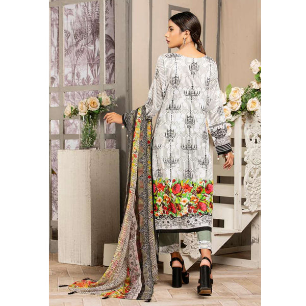 Gulnara Printed Embroidered Lawn Un-Stitched 3 Pcs Suit -  AY-1879, Women, 3Pcs Shalwar Suit, Rana Arts, Chase Value