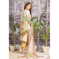 Gulnara Printed Embroidered Lawn Un-Stitched 3 Pcs Suit -  AY-1880, Women, 3Pcs Shalwar Suit, Rana Arts, Chase Value