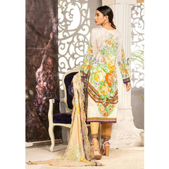 Gulnara Printed Embroidered Lawn Un-Stitched 3 Pcs Suit -  MS-1879, Women, 3Pcs Shalwar Suit, Rana Arts, Chase Value