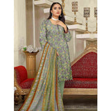 Sawan Classic Printed Lawn 3Pcs Unstitched Suit - A3, Women, 3Pcs Shalwar Suit, Sawan, Chase Value