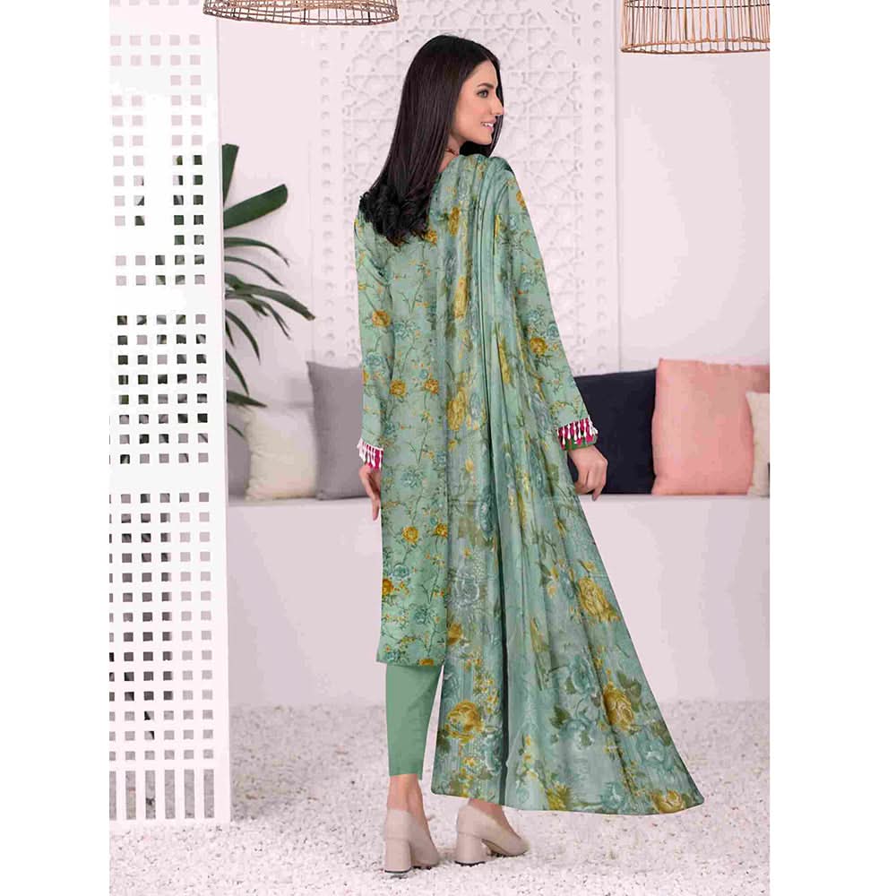 Sawan Classic Printed Lawn 3Pcs Unstitched Suit - A9, Women, 3Pcs Shalwar Suit, Sawan, Chase Value