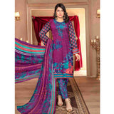 Sawan Classic Printed Lawn 3Pcs Unstitched Suit - B8, Women, 3Pcs Shalwar Suit, Sawan, Chase Value
