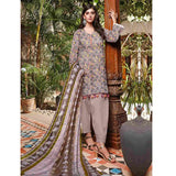 Sawan Classic Printed Lawn 3Pcs Unstitched Suit - C3, Women, 3Pcs Shalwar Suit, Sawan, Chase Value