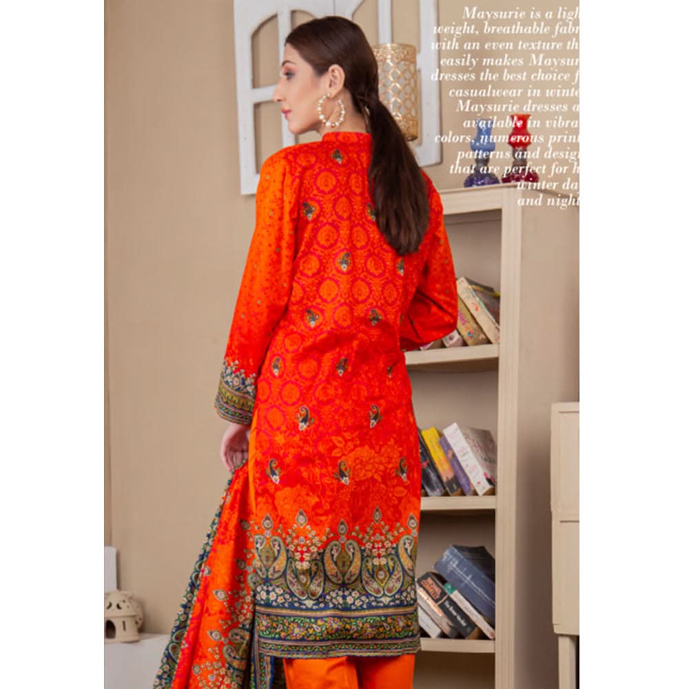 Five Star Printed Lawn Un-Stitched 3Pcs Suit - A3, Women, 3Pcs Shalwar Suit, Chase Value, Chase Value