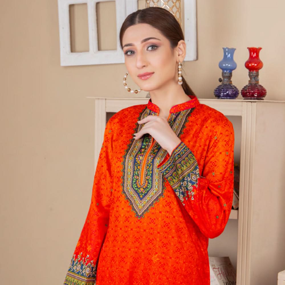 Five Star Printed Lawn Un-Stitched 3Pcs Suit - A3, Women, 3Pcs Shalwar Suit, Chase Value, Chase Value