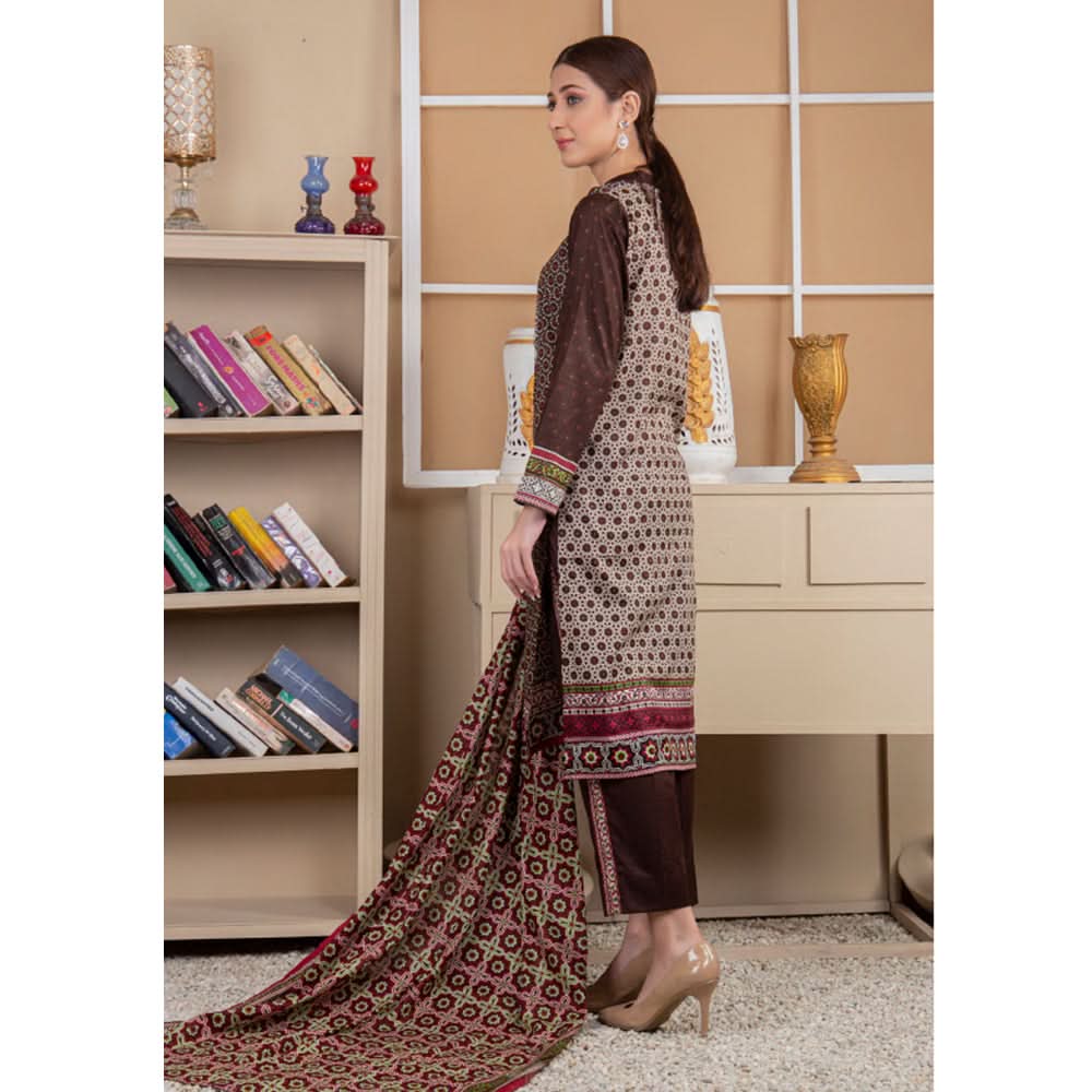 Five Star Printed Lawn Un-Stitched 3Pcs Suit - A5, Women, 3Pcs Shalwar Suit, Chase Value, Chase Value