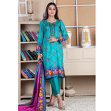 Five Star Printed Lawn Un-Stitched 3Pcs Suit - B6, Women, 3Pcs Shalwar Suit, Chase Value, Chase Value