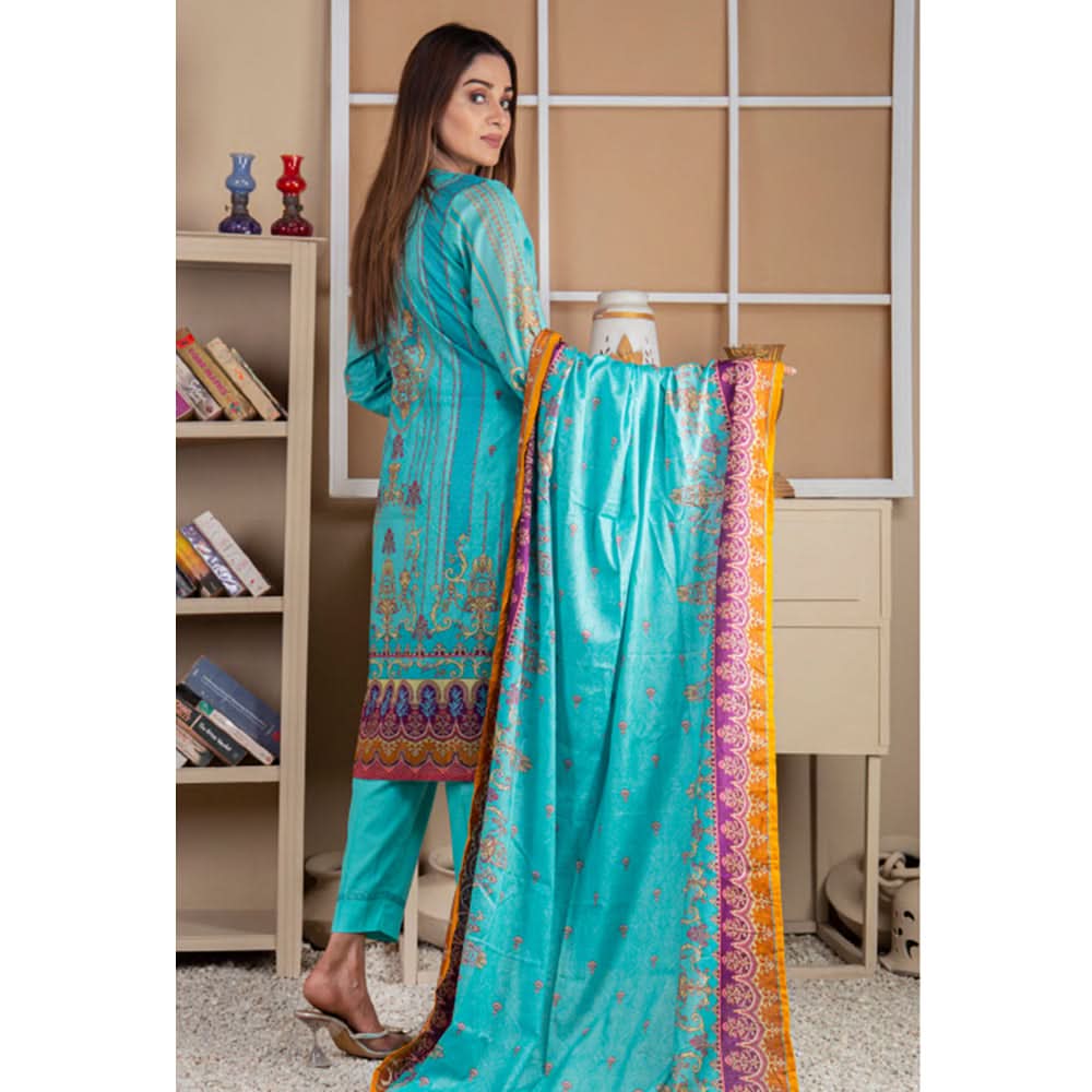 Five Star Printed Lawn Un-Stitched 3Pcs Suit - A7, Women, 3Pcs Shalwar Suit, Chase Value, Chase Value