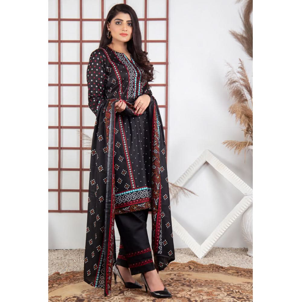 Five Star Printed Lawn Un-Stitched 3Pcs Suit - B10, Women, 3Pcs Shalwar Suit, Chase Value, Chase Value