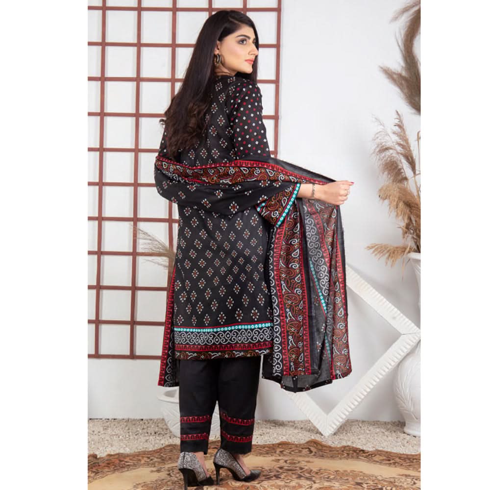 Five Star Printed Lawn Un-Stitched 3Pcs Suit - B10, Women, 3Pcs Shalwar Suit, Chase Value, Chase Value