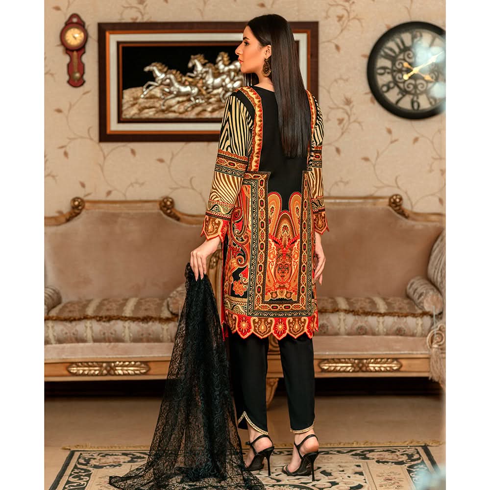 Sunaina Malai Unstitched 3Pcs Suit - 2003, Women, 3Pcs Shalwar Suit, Chase Value, Chase Value