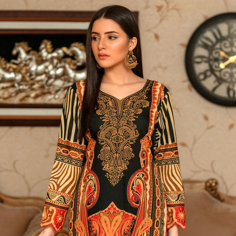 Sunaina Malai Unstitched 3Pcs Suit - 2003, Women, 3Pcs Shalwar Suit, Chase Value, Chase Value