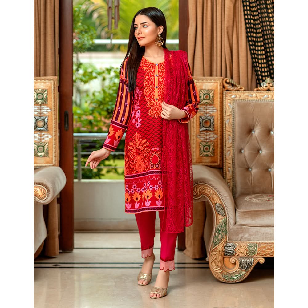 Sunaina Malai Unstitched 3Pcs Suit - 2004, Women, 3Pcs Shalwar Suit, Chase Value, Chase Value