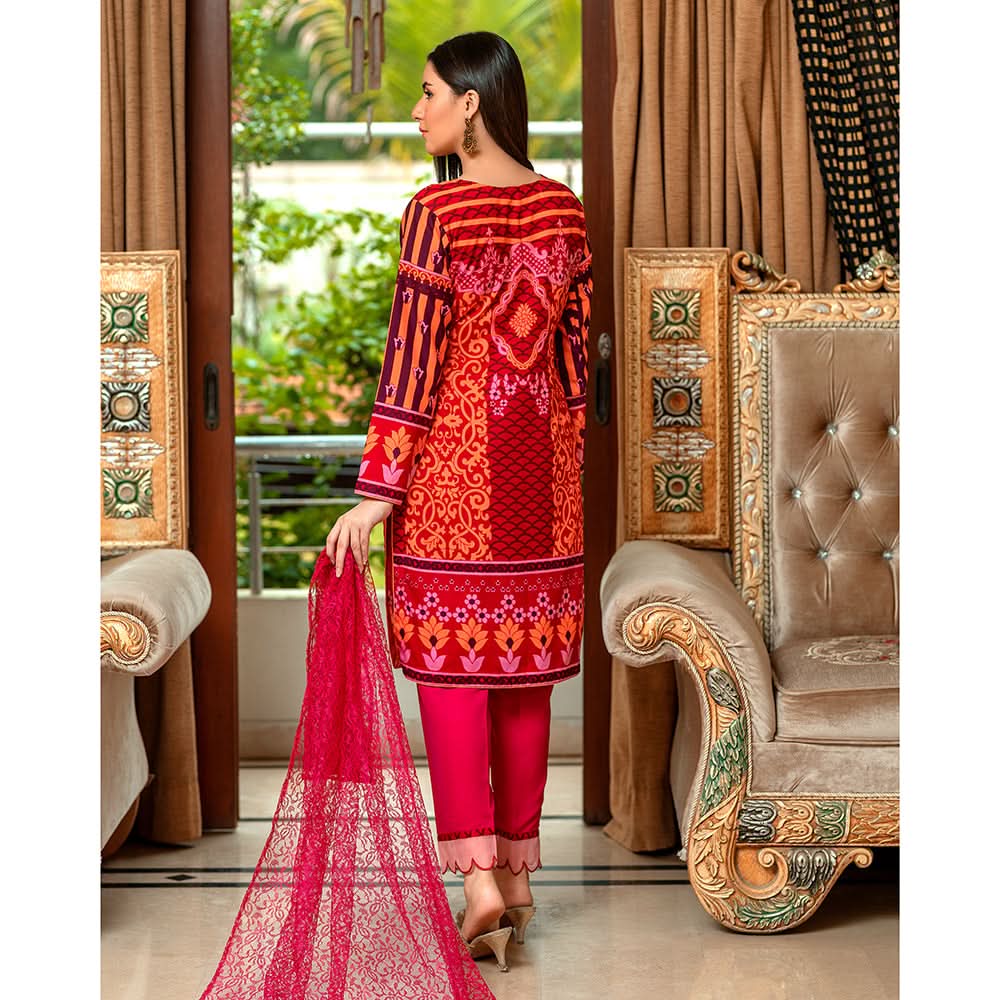 Sunaina Malai Unstitched 3Pcs Suit - 2004, Women, 3Pcs Shalwar Suit, Chase Value, Chase Value