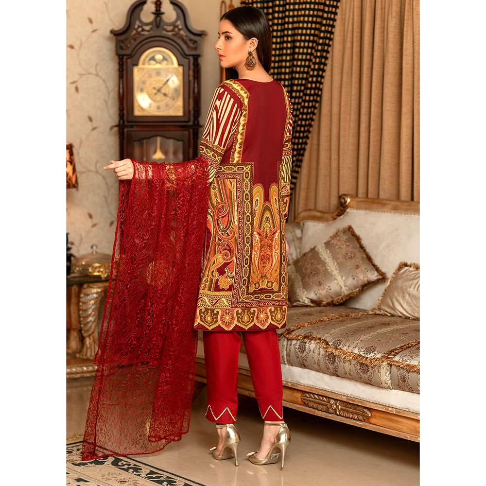Sunaina Malai Unstitched 3Pcs Suit - 2006, Women, 3Pcs Shalwar Suit, Chase Value, Chase Value