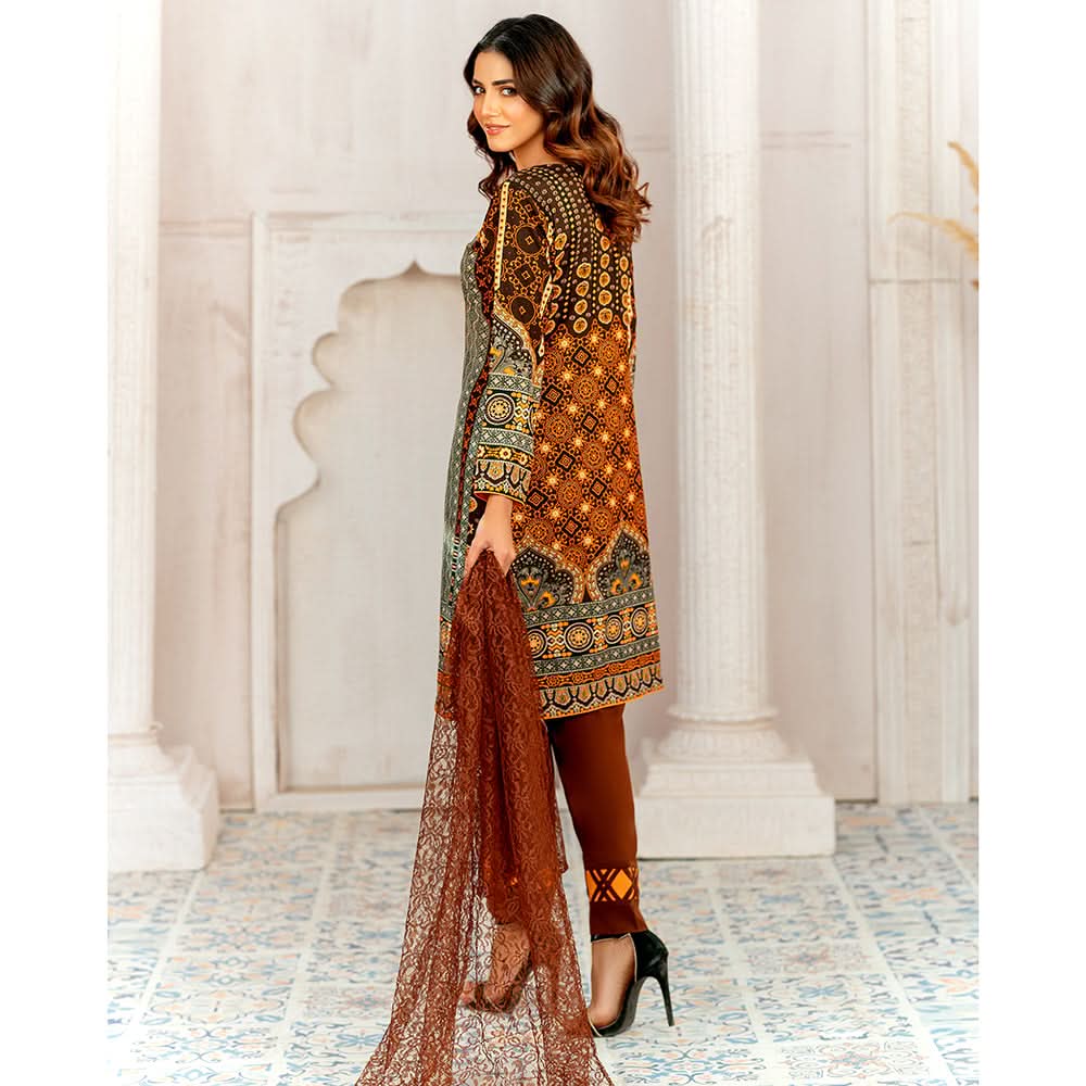 Sunaina Malai Unstitched 3Pcs Suit - 1901, Women, 3Pcs Shalwar Suit, Chase Value, Chase Value