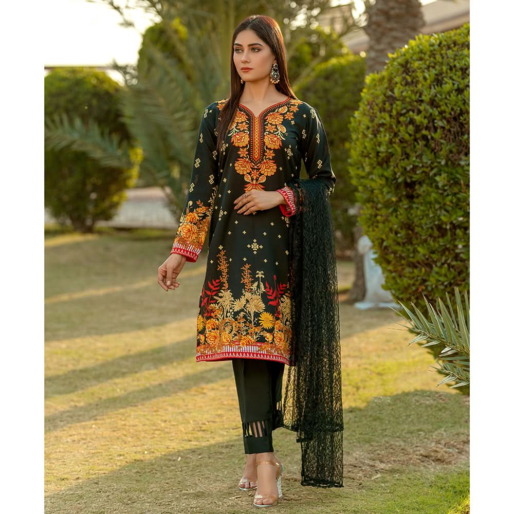 Rangoli Malai Unstitched 3Pcs Suit - 801, Women, 3Pcs Shalwar Suit, Chase Value, Chase Value