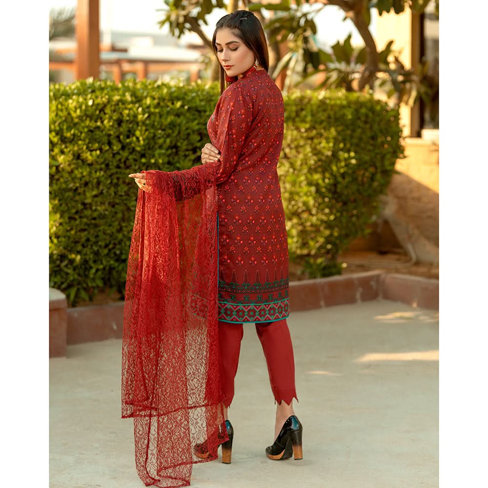 Rangoli Malai Unstitched 3Pcs Suit - 803, Women, 3Pcs Shalwar Suit, Chase Value, Chase Value