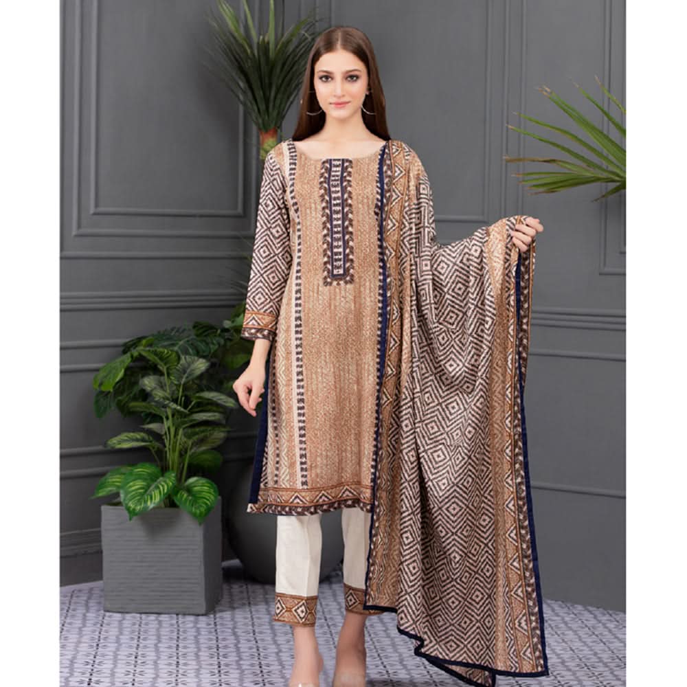 Sahil Printed Lawn Un-Stitched 3Pcs Suit - A2, Women, 3Pcs Shalwar Suit, Chase Value, Chase Value