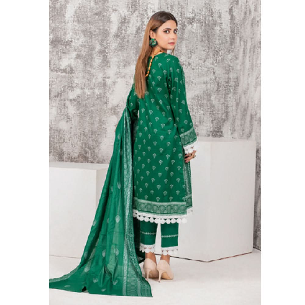 Sahil Printed Lawn Un-Stitched 3Pcs Suit - B3, Women, 3Pcs Shalwar Suit, Chase Value, Chase Value