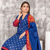 Sahil Printed Lawn Un-Stitched 3Pcs Suit - B5, Women, 3Pcs Shalwar Suit, Chase Value, Chase Value