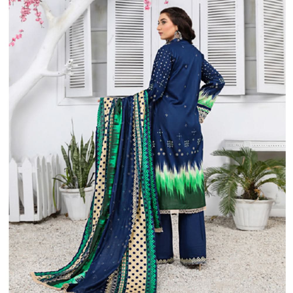 Signature Icon Printed Lawn Un-Stitched 3Pcs Suit - 2, Women, 3Pcs Shalwar Suit, Chase Value, Chase Value