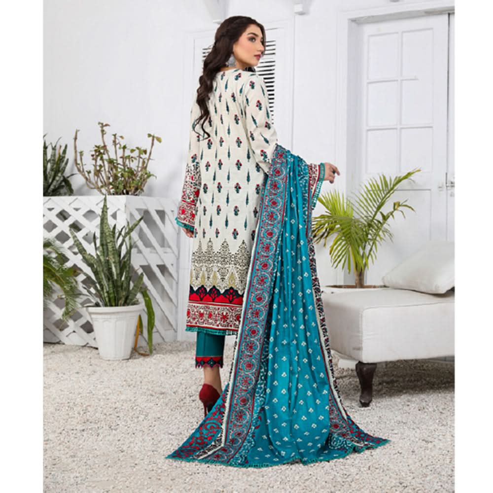 Signature Icon Printed Lawn Un-Stitched 3Pcs Suit - 5, Women, 3Pcs Shalwar Suit, Chase Value, Chase Value