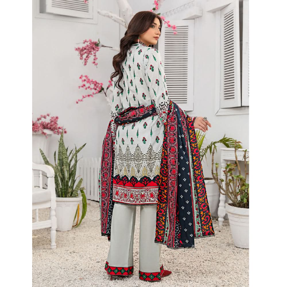 Signature Icon Printed Lawn Un-Stitched 3Pcs Suit - 5, Women, 3Pcs Shalwar Suit, Chase Value, Chase Value