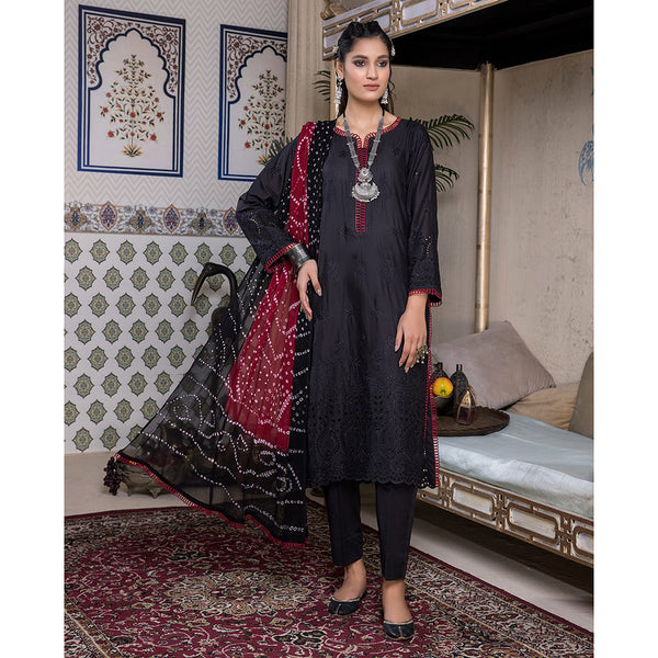 Kalyan Chicken Kari Embridered Un-Stistched 3Pcs Suit - 01, Women, 3Pcs Shalwar Suit, ZS Textiles, Chase Value