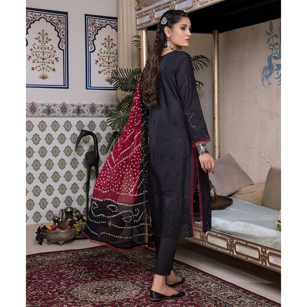 Kalyan Chicken Kari Embridered Un-Stistched 3Pcs Suit - 01, Women, 3Pcs Shalwar Suit, ZS Textiles, Chase Value