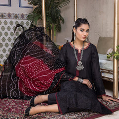 Kalyan Chicken Kari Embridered Un-Stistched 3Pcs Suit - 01, Women, 3Pcs Shalwar Suit, ZS Textiles, Chase Value