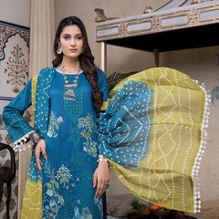 Kalyan Chicken Kari Embridered Un-Stistched 3Pcs Suit - 06, Women, 3Pcs Shalwar Suit, ZS Textiles, Chase Value