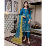 Kalyan Chicken Kari Embridered Un-Stistched 3Pcs Suit - 06, Women, 3Pcs Shalwar Suit, ZS Textiles, Chase Value