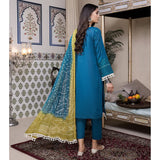 Kalyan Chicken Kari Embridered Un-Stistched 3Pcs Suit - 06, Women, 3Pcs Shalwar Suit, ZS Textiles, Chase Value