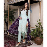 Kalyan Chicken Kari Embridered Un-Stistched 3Pcs Suit - 08, Women, 3Pcs Shalwar Suit, ZS Textiles, Chase Value