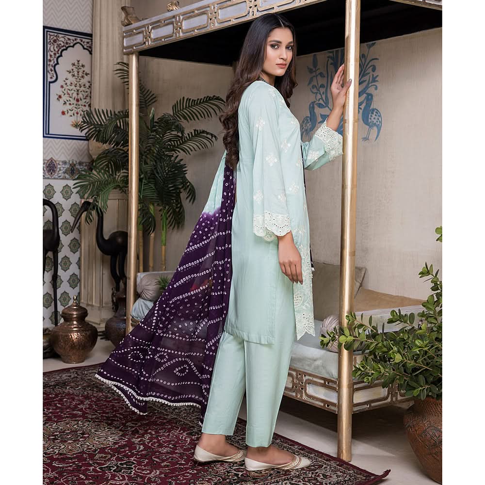 Kalyan Chicken Kari Embridered Un-Stistched 3Pcs Suit - 08, Women, 3Pcs Shalwar Suit, ZS Textiles, Chase Value