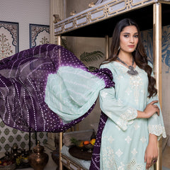 Kalyan Chicken Kari Embridered Un-Stistched 3Pcs Suit - 08, Women, 3Pcs Shalwar Suit, ZS Textiles, Chase Value