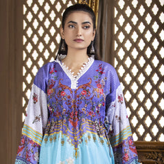 Gul-O-Gulzar  Embroidered Lawn Un-Stitched 3Pcs Suit - 5, Women, 3Pcs Shalwar Suit, Noor Jahan, Chase Value