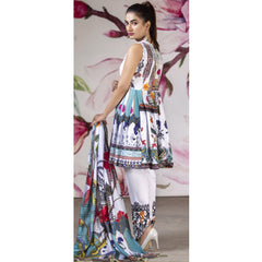 Gul-O-Gulzar  Embroidered Lawn Un-Stitched 3Pcs Suit - 9, Women, 3Pcs Shalwar Suit, Noor Jahan, Chase Value