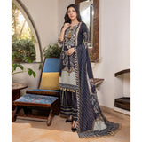 Zoohra Digital Printed Embroidered Lawn Un-Stitched 3Pcs Suit - 2, Women, 3Pcs Shalwar Suit, ZS Textiles, Chase Value