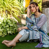Erum Misha Lawn Printed 3 Pcs Un-Stitched Suit V-4 - B6, Women, 3Pcs Shalwar Suit, Erum Misha, Chase Value