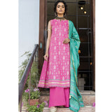 Dareechay Summer Printed Lawn 3Pcs Unstitched Suit - 11, Women, 3Pcs Shalwar Suit, LSM Textiles, Chase Value