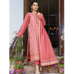 Dareechay Summer Printed Lawn 3Pcs Unstitched Suit - 12, Women, 3Pcs Shalwar Suit, LSM Textiles, Chase Value