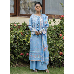 Dareechay Summer Printed Lawn 3Pcs Unstitched Suit - 13, Women, 3Pcs Shalwar Suit, LSM Textiles, Chase Value