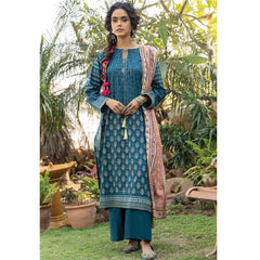 Dareechay Summer Printed Lawn 3Pcs Unstitched Suit - 5, Women, 3Pcs Shalwar Suit, LSM Textiles, Chase Value